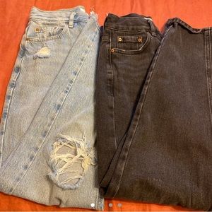 2 pairs of pacsun jeans